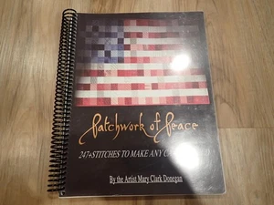 Patchwork of Peace by Donegan 247+ Stitches Make Any Canvas Proud American Flag - Picture 1 of 6