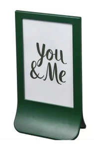 IKEA 4" x 6" Double Sided Photo Frame, Green FIESTAD, NEW/SEALED. - Picture 1 of 4