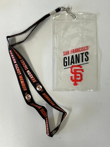 SAN FRANCISCO GIANTS SEASON TICKET MEMBER TICKET LANYARD Cover