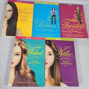 Pretty Little Liars Series Lot 5 Softcover Books Sara Shepard Wanted Twisted - Imagen 1 de 7