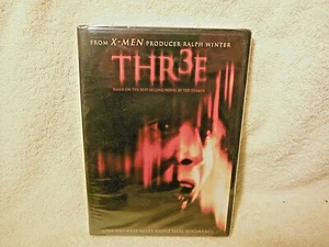 BRAND NEW/SEALED DVD! THREE (OR THR3E) A TAUT SERIAL KILLER;, THRILLER. PG-13 - Foto 1 di 6
