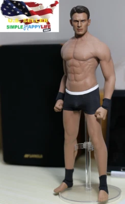 1/6 Captain America Chris Evans Head PHICEN M33 Seamless Male Muscular Figure