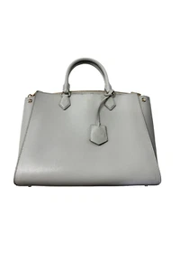 Oroton Inez 13" Zip Around Worker Tote in Grey Size 10 AU - Picture 1 of 5
