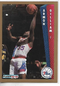 1992-93 Fleer Armon Gilliam Card - Picture 1 of 1