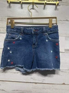 Girls Size 8 (M) Cat and Jack Star Shorts - Very Good Used Condition - Picture 1 of 3