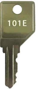 101E HON 1 Key Metal Casegoods 101E-225E key - Picture 1 of 1