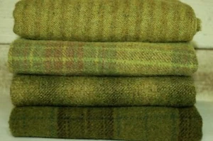 HAND DYED RUG HOOKING WOOL Mill-Dyed ~ "FERN GROTTO-III" (4-pc. collection) - Picture 1 of 12