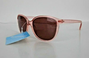 WOMEN'S LIGHT CLEAR PINK SUNGLASSES - Picture 1 of 3