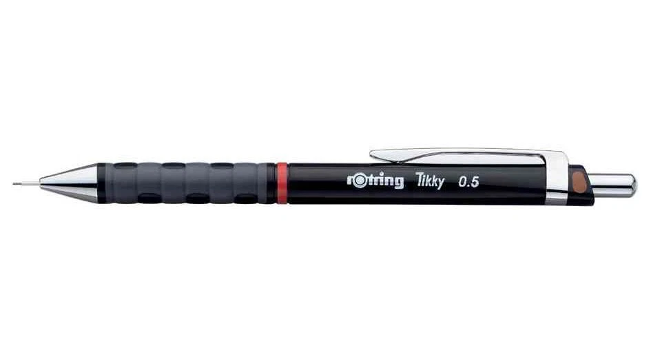 [Ref:S0770500] ROTRING Porte-mines fin Tikky 0,5 mm Noir - Photo 1/1