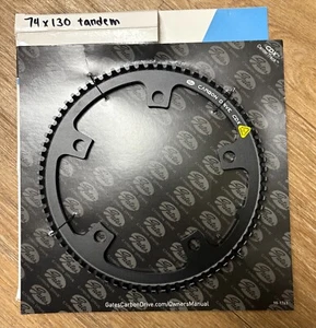 Gates Carbon Drive 74t CDX Front Sprocket 130bcd - Picture 1 of 2