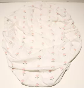 Sábana moisés ajustada para bebé Cambria algodón orgánico floral *Sin embalaje* - Imagen 1 de 3