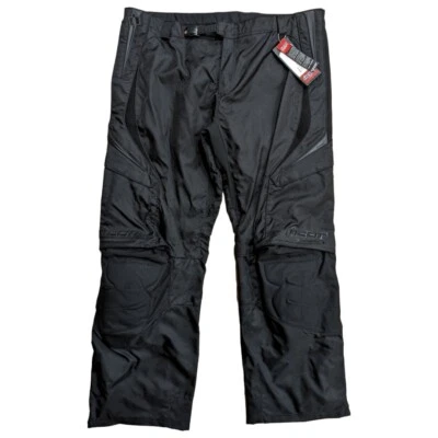 Pantalón Icon Motorsports Arc en Stealth negro pantalones de motocicleta para hombre talla 42 nuevo con etiquetas Foto 1 de 4