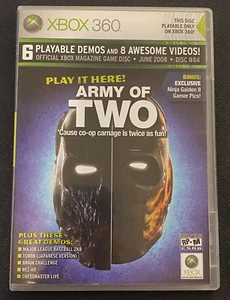 ARMY OF TWO DEMO OFICIAL #84 REZ HD Turk CHESSMASTER LIVE desafío cerebral MLB - Imagen 1 de 4