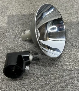 Conjunto de pan reflector flash Graflex 5 1/4" #2745 cámaras vintage fotografía. - Imagen 1 de 15