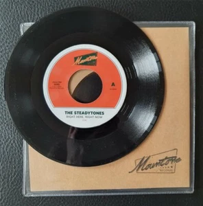 The Steadytones Right Here Right Now I'm Crying 7" Vinyl 2022 Mountone mtone002 - Picture 1 of 4
