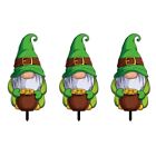  3 Count Patrick Lawn Decoration Porch Sign Garden Yard Insert Decorate The