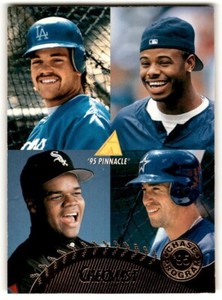 1995 Pinnacle Checklist Mike Piazza/Ken Griffey Jr./Frank Thomas/Jeff Bagwell