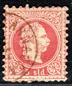 CYPRUS AUSTRIA PO ABROAD Stamp 5sld *LARNACA DI CIPRO* CDS Used OBLUE46 - Picture 1 of 6
