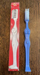 Vintage Mid Century Novelty Male Toothbrush Figure Hong Kong Unused Open Box - Picture 1 of 5