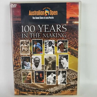 DVD Abierto de Australia: 100 años en fabricación (toda la región de Australia) - Tenis Foto 1 de 3