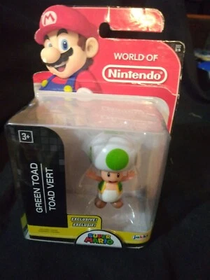 MUNDO DE NINTENDO SUPER MARIO Bros. GREEN SAPO (2018) FIGURA JAKKS PACIFIC. Foto 1 de 3