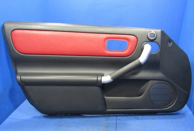 03-05 Toyota MR2 Spyder MRS Left LH Driver Interior Door Panel Red Leather 3234 Foto 1 de 4