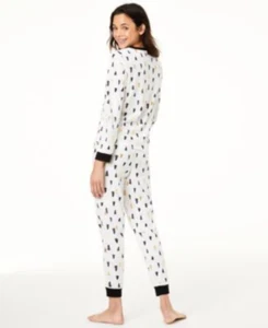 Family Pjs Kids Trees Pj Basic White 44291 XS (4-5) - Picture 1 of 1