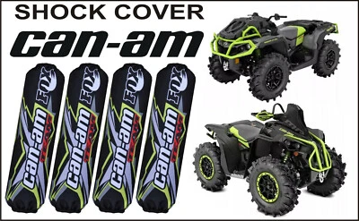 Shock CoverS CAN-AM outlander renegade 800 1000 couvertures d'amortiss 2020 2021 - Изображение 1 из 4