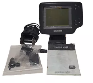 Humminbird Legend 1000 Series Depth Finder Fishing + Extras - M15 - Picture 1 of 5