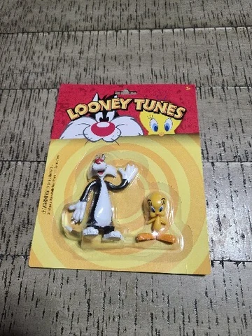 Looney Toons SYLVESTER AND TWEETY Bird Bendable Figures Warner Brothers WB Cover