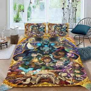 Juegos de funda nórdica The Owl House 3 piezas juegos de cama para todas las estaciones para niños ligeros - Imagen 1 de 6