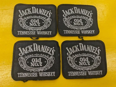Jack Daniels Old No. 7 whiskey  Patch Lot Of 4 Vintage Cap Uniform Decor - Image 1 of 4