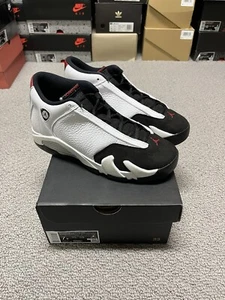 Air Jordan 14 Retro Grade School 'Black Toe' 2024 487524-160 Size 7y - Picture 1 of 5