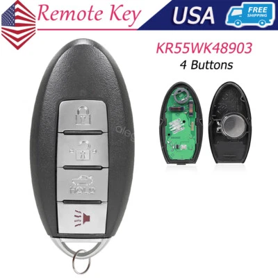 Умный дистанционный брелок для 2007 2008 2009 2010 2011 2012 Nissan Altima KR55WK48903 - Изображение 1 из 4