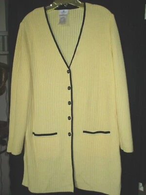 JAQUETA CARDIGÃ VINTAGE BASLER ESPORTE MALHA LONGA LÃ BLND tamanho M 38 ALEMANHA NOVA SEM ETIQUETAS    - Imagem 1 de 4