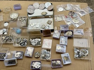 Vintage Seiko Watch Lot/Parts Lot, Movements, Dials, Crowns, Hands, LM, 5, 1960s - Picture 1 of 23