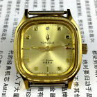 33mm Kongque China Made Manual Mechanical Watch 17 Jews Golden Dial Square Case