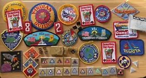 Vintage Lot of Boy Scout & Cub Scout Patches And Pins - Picture 1 of 10
