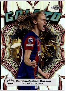 2023-24 Topps Chrome Women’s Golazo #GZ-1 Caroline Graham Hansen Barcelona - Bild 1 von 2