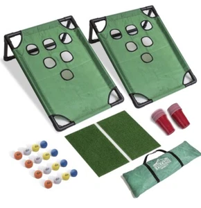 golf chipping cup pong game complete set - Picture 1 of 1