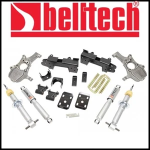 Belltech Lowering Drop Kit for 2019-23 Silverado Sierra 4WD 2-4" Front/6" Rear - Picture 1 of 10