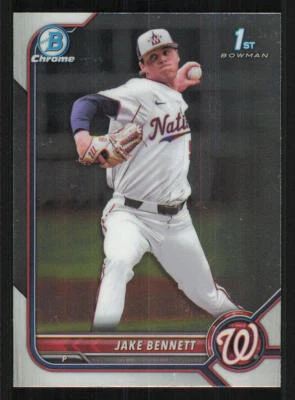 2022 Bowman Chrome Draft #BDC141 Jake Bennett - Image 1 of 2