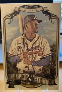 2022 Topps Allen & Ginter Ronald Acuna Jr. Cabinet Box Topper #BC-6 Braves - Picture 1 of 2