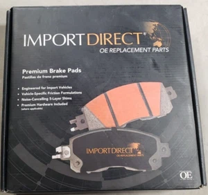 Disc Brake Pad Set-BrakeBest Select Ceramic Import Direct 103-1847 - Foto 1 di 5