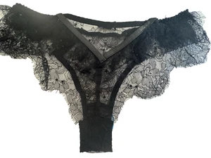 Agent Provocateur Adara SOIREE Leather Swarovski Brief l Size 3 l MSRP $569 - Picture 1 of 6