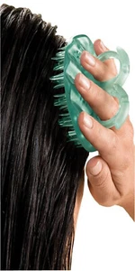 Body & Sole Shampoo & Scalp Toning Brush Translucent Aqua 08310 - Picture 1 of 5