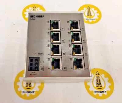 BECKHOFF CU2008 Infrastructure, 8-port switch, Ethernet 100 Mbit/s 24 V DC RJ45 - Image 1 of 4