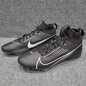 Nike Vapor Edge Pro 360 Black Iron Grey Men’s Football Cleats Size 12 DA5456-010 - Picture 1 of 10
