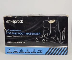 Neprock Massaggiatore a Compressione Aria Gambe e Piedi con Calore Multifunzione (6 Modalità) - Foto 1 di 17
