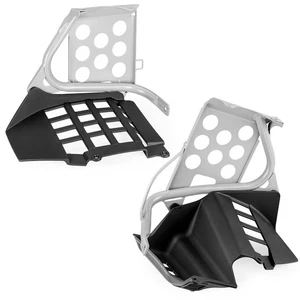 Heel Guards Footrest For Yamaha 1990-2006 Banshee 350 YFZ350 LH & RH Nerf Bars - Picture 1 of 10